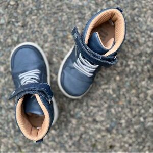 Baby Boy Stride Ride Navy Blue High-Top Sneakers US 7M